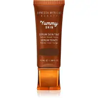 Danessa Myricks Beauty Yummy Skin Serum Skin Tint fond de ten hidratant si catifelant culoare 15 - Deep with Neutral Undertones 45 ml
