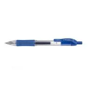 Pix cu mecanism Zebra Sarasa cu gel, grip, corp plastic, varf 0. 7 mm, culoarea scrierii albastru