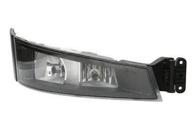 Proiector ceata Dreapta (H7x2, cadru negru; cu iluminare curba) 24V potrivit VOLVO FH II 01.12