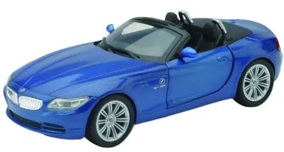 Mașinuță metalică Newray - BMW Z4, albastră, 1:24