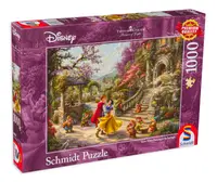 Puzzle Schmidt din 1000 de piese - Thomas Kinkade Snow White Dancing in the Sunlight