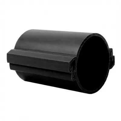 Tub rigid format din doua parti pentru protectie cabluri subterane D 110mm Negru