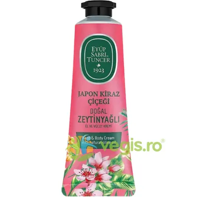 Crema de Maini si de Corp cu Ulei de Masline Japanese Cherry Blossom 50ml