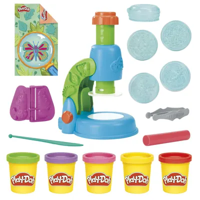 Set plastilina - Light & Look Microscope
