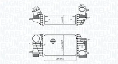 Compresor intercooler potrivit NISSAN JUKE 1.6 06.10-12.19