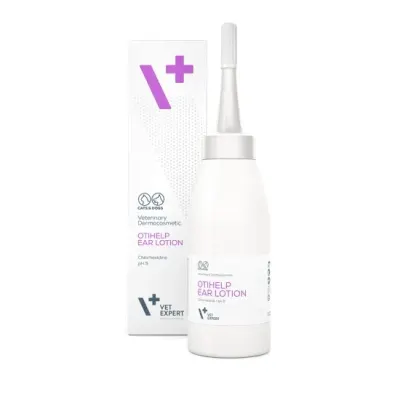 Solutie auriculara pentru caini pisici Otihelp 75 ml