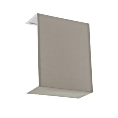 Shade square zu Wall luminaire Pasteri Pro taupe