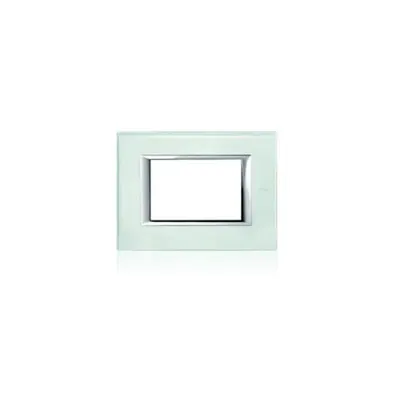 Placa Ornament 2 Module Sticla Kristall Bticino Axolute