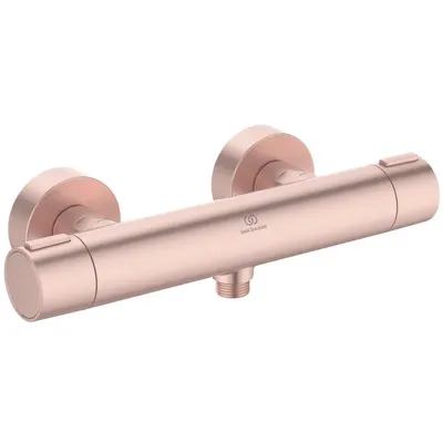 Baterie dus termostatata Ideal Standard Ceratherm Alu+ rose mat