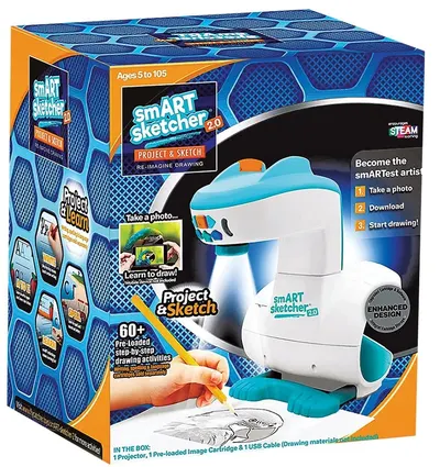 Proiector pentru schițe și desen TM Toys - Smart Sketcher 2.0