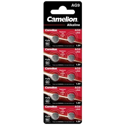 Baterii ceas alcaline AG9 LR936, 10 Buc. Camelion