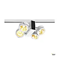 TEC KALU quad white/black 60° 3000K, incl. 3-circuit adapter