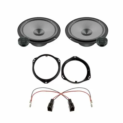 Pachet difuzoare auto Hertz Uno dedicat usi fata Fiat Bravo 2007-2014, RMS 75W
