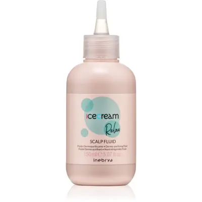 Inebrya Ice Cream Relax Scalp Fluid Pre-shampoo tratament pre-sampon na pokožku hlavy 150 ml