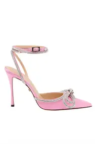 Pantofi dama - Double Bow - Roz