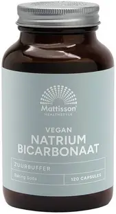 Vegan Sodium Bicarbonate, 120 capsule , Mattisson Healthstyle