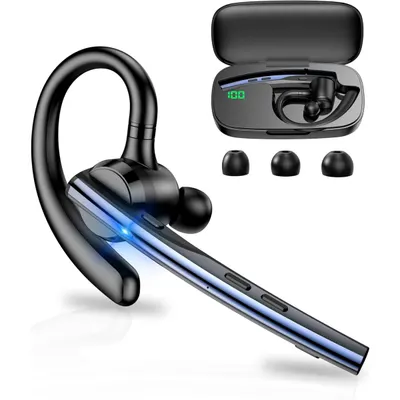 Handsfree Bluetooth Techsuit Vocelis Pro CB4, A2DP, Albastru