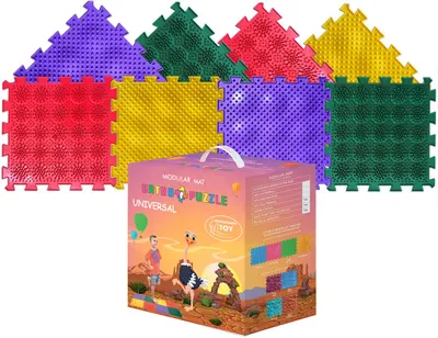 Covoras de joaca tip puzzle Ortho Puzzle - Mix, aricei