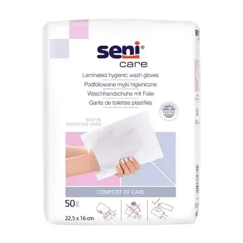Manusi laminate pentru curatare, 50 bucati, Seni