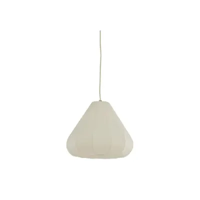 Lustră crem cu abajur din hârtie ø 10 cm Sarella – Light & Living