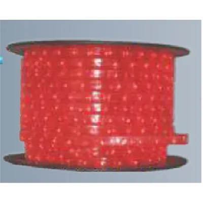 Tub Luminos 2 Canale Rosu cu Becuri