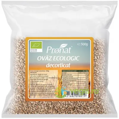 Ovaz Decorticat Ecologic/Bio 500g