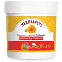 HERBALFETT Balsam cu Extract de Galbenele, Vitamina E si Vitamina A 250ml