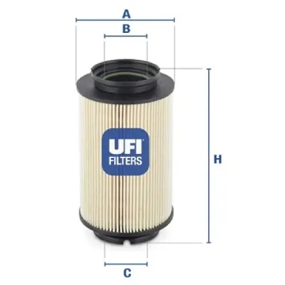 Filtru combustibil UFI 26.014.00