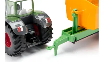 Jucarie - Fendt with Hooklift Trailer and Carriage