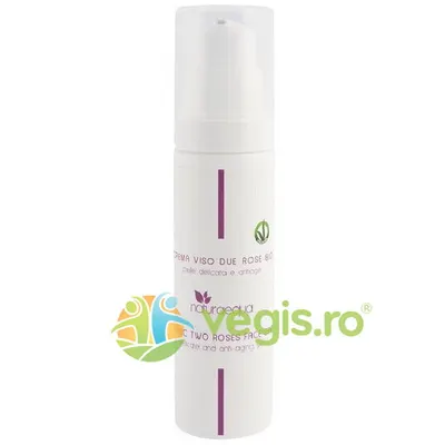 Crema de Fata Bio Anti-Age cu Trandafiri si Acid Hialuronic 50ml