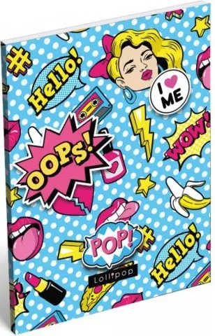 Carnetel A7 Lizzy Card - Lollipop Pop