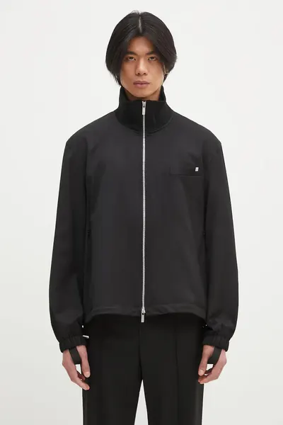 Helmut Lang geacă de lână Relaxed Bomber.Suit