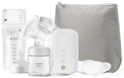 Pompă electrică Philips Avent - Natural Motion Premium, cu accesorii