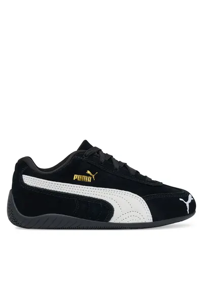 Pantofi sport copii - Speedcat Og Ps - negru/alb - piele naturala