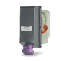Priza interblocabilan16A 2P 24V 130X260MM terminal cu surubcu interblocaj electric