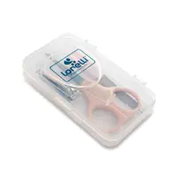 Set manichiura bebelusi cu cutie 3 piese Lorelli Roz
