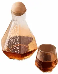 Set de whisky Morello - Caramello, decantor cu 6 pahare