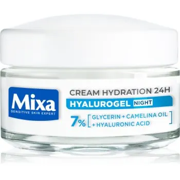Mixa Hyalurogel Night crema de fata hidratanta pentru noapte