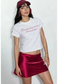Tricouri dama - tricou scurt - maneca scurta - alb - 100% poliester