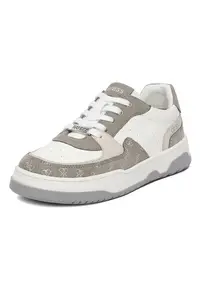 Pantofi sport copii - piele naturala - gri - confortabili