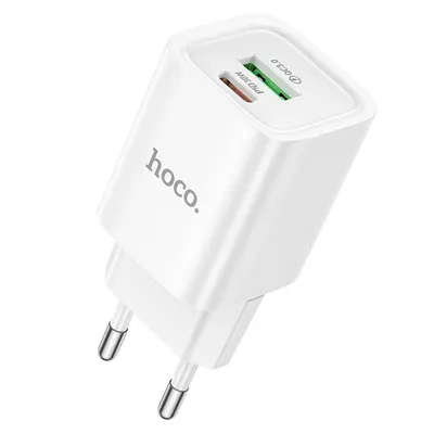 Adaptor retea HOCO C149A, Incarcare rapida 30W, Quick Charge3.0, Alb Engros