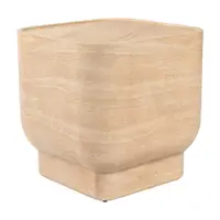 Măsuță auxiliară cu aspect de piatră ø 45 cm Noble – Zuiver