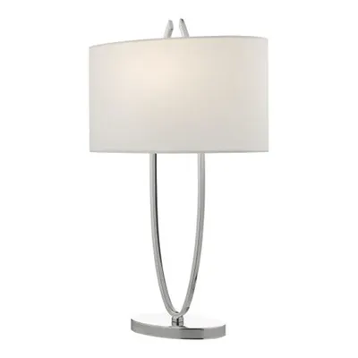 Veioza Utara Table Lamp Polished Chrome With Shade