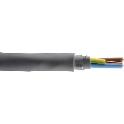 Cablu rigid curpu cu armare din benzi de otel 3x10