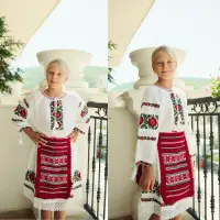 Set fote traditionale pentru fetite - Ioana
