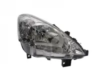 Far Dreapta (H4, electric, cu motor, culoare insert: cromat) potrivit PEUGEOT PARTNER, PARTNER TEPEE, PARTNER MINIVAN