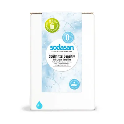 Detergent lichid pentru vase sensitiv ecologic 5l Sodasan