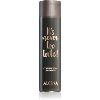 Alcina It's never too late! sampon pe baza de cafeina pentru intarirea parului