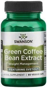 Green Coffee Bean Extract, 60 capsule, Swanson