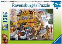 Puzzle Ravensburger din 150 XXL de piese - Pet school